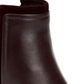 Botas femininas Giani Bernini Bellee com bico fechado e cano curto, vermelhas, tamanho 5 M