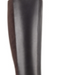 Botas de montaria femininas Bandolino Bilya de couro até o joelho, marrom, 9,5 m