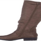Botas de montaria femininas Baretraps Yanessa de camurça sintética, tamanho 5,5 M, marrom