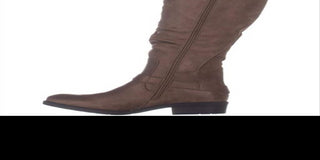 Baretraps Womens Yanessa Faux Suede Tall Riding Boots Brown Size 5.5 M