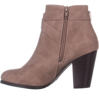Call It Spring Tecia Buckle Ankle Boots Light Brown Size 9 M