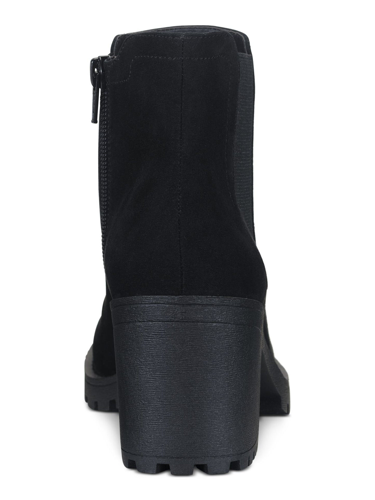 American Rag Botas femininas pretas plataforma Goring com amortecimento Morghan bico redondo plataforma com zíper tamanho 7 M