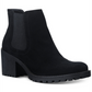 American Rag Botas femininas pretas plataforma Goring com amortecimento Morghan bico redondo plataforma com zíper tamanho 7 M