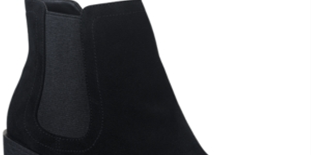 American Rag Botas femininas pretas plataforma Goring com amortecimento Morghan bico redondo plataforma com zíper tamanho 7 M