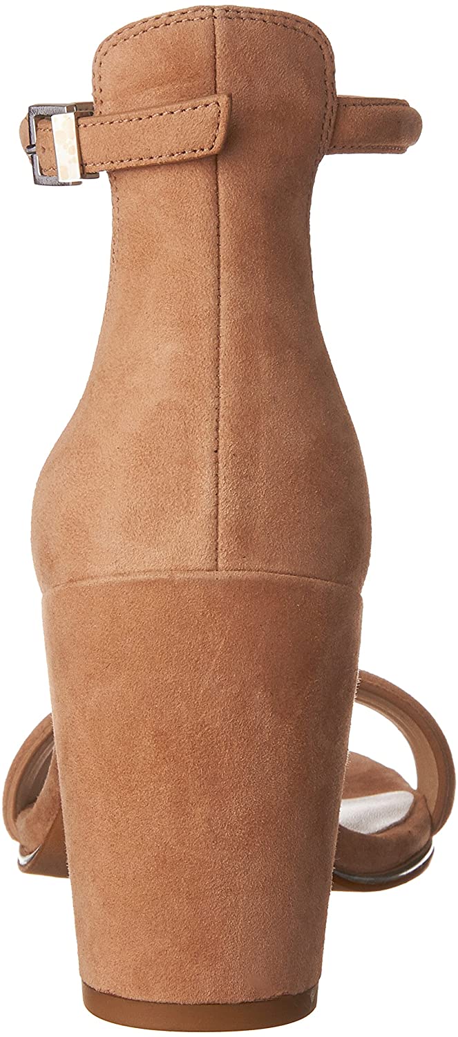 Sandália de salto Lex Kenneth Cole feminina marrom tamanho 6 M