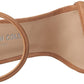 Sandália de salto Lex Kenneth Cole feminina marrom tamanho 6 M