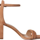 Sandália de salto Lex Kenneth Cole feminina marrom tamanho 6 M