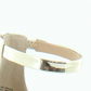 INC International Concepts Sadiee Salto Feminino Feminino Dourado Claro Tamanho 7 M