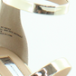 INC International Concepts Sadiee Salto Feminino Feminino Dourado Claro Tamanho 7 M