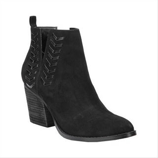 Carlos By Carlos Santana Women's Whitley Fabric Closed Toe Ankle Black Size 6 M