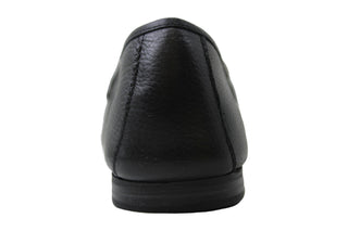 American Rag Mocassim Feminino Cammie Couro Biqueira Fechada Preto Tamanho 6,5 M