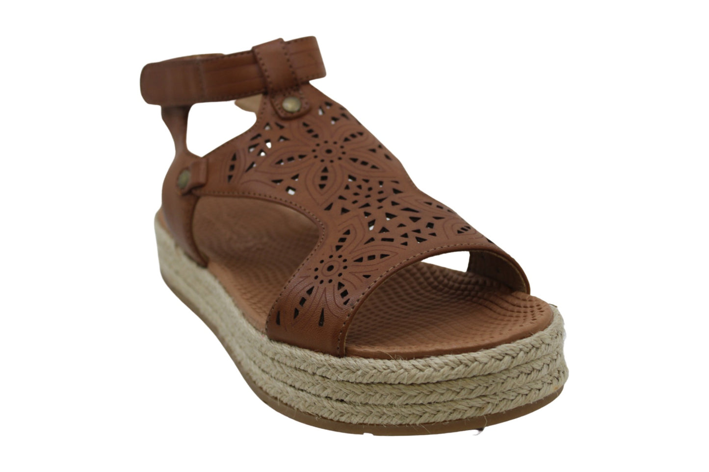 Sandálias femininas Bare Traps Bernedette com tiras em T, bico aberto, casual, pretas, tamanho 8 M