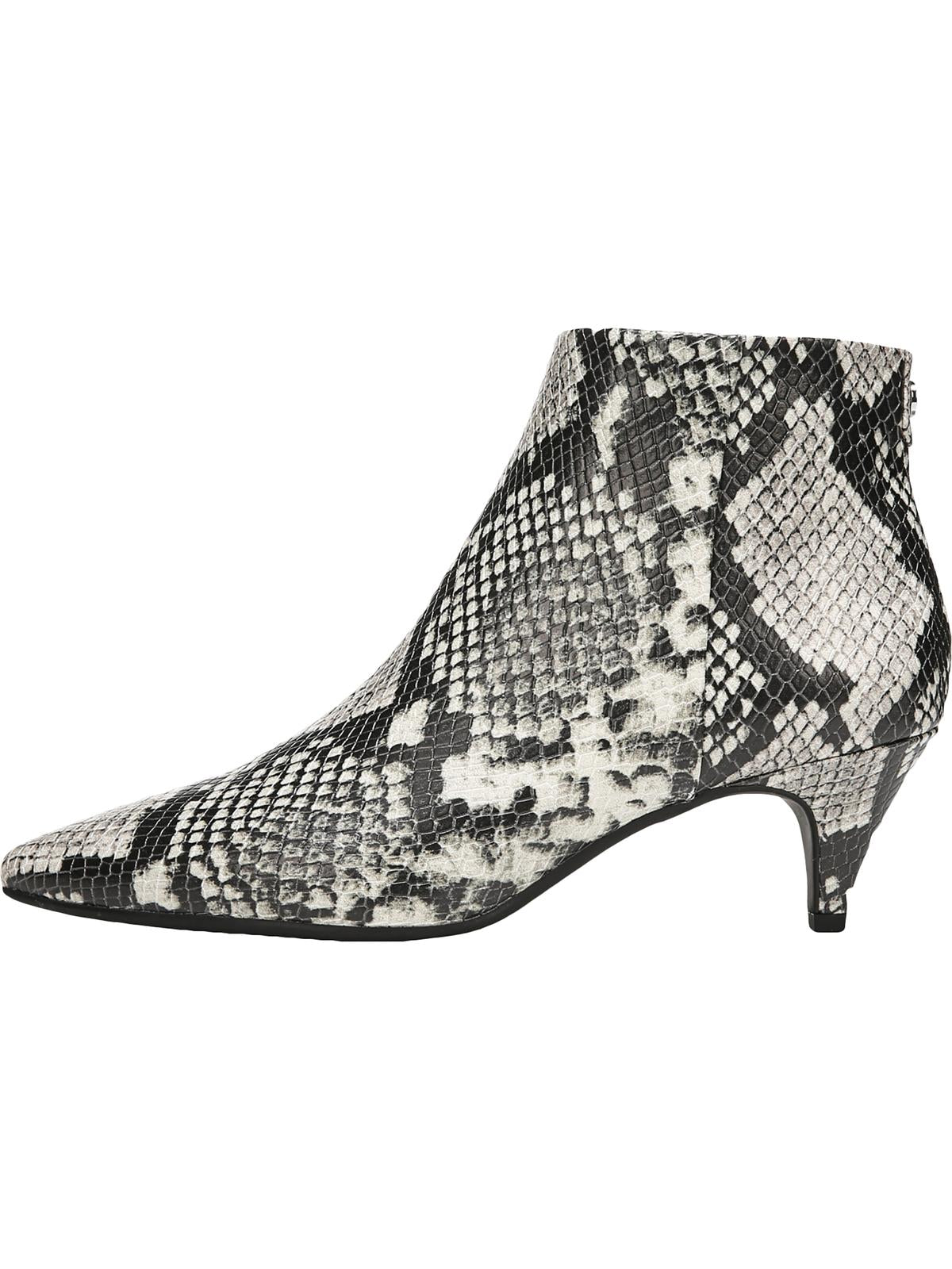 Botas femininas Kirby curtas de bico fino Circus By Sam Edelman, pretas, tamanho 5 M