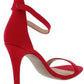 Material Girl Blaire5 Salto Alto Feminino Vermelho Tamanho 8 M
