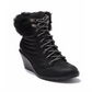 Botas de inverno femininas Zigi Soho Ames, pretas, tamanho 6 M
