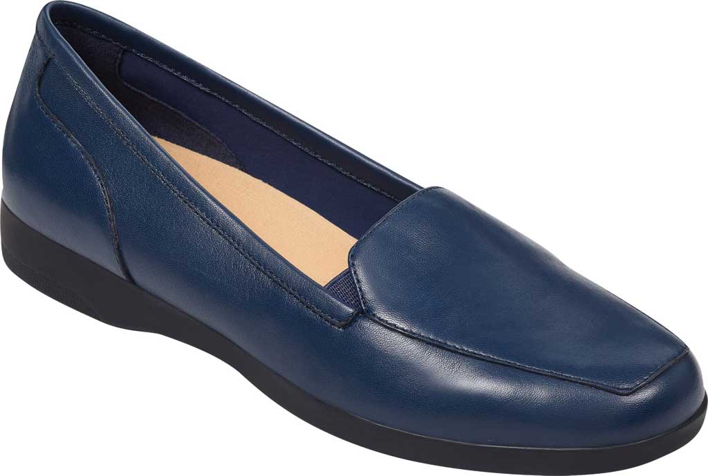 Easy Spirit Devitt Oxford Flat Feminino Azul Tamanho 5 M