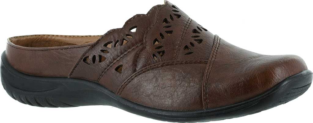 Mulas femininas Easy Street Forever em marrom bege, tamanho 8 W