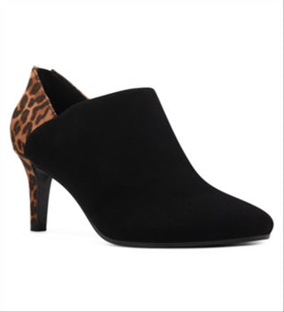 Bandolino Women's Dawn Leather Comfort Shooties Black Size 9 M