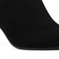 Bandolino Dawn Leather Comfort Shooties Feminino Preto Tamanho 9 M