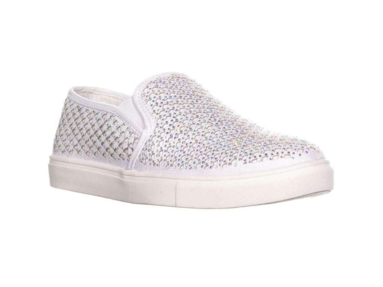 Material Girl Tênis Feminino Cano Baixo Meidyth Slip-on Branco Tamanho 5,5 M