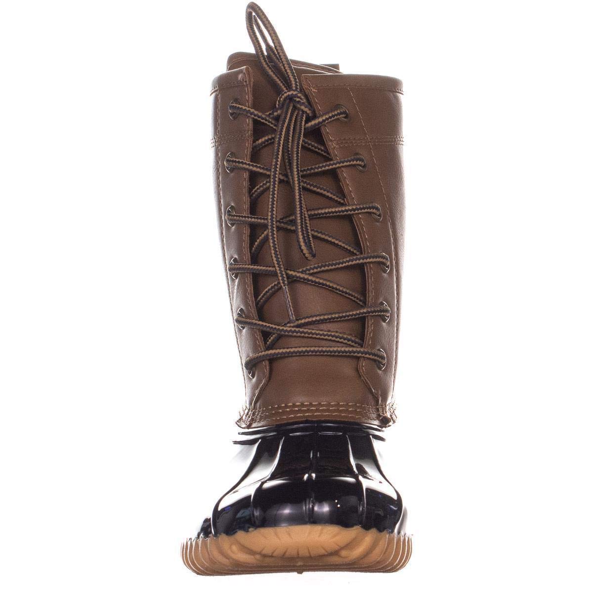 Botas femininas Sporto Ariel com bico fechado e cano alto, para clima frio, marrom, tamanho 8 M