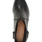 Botas femininas de couro com salto fino e espuma viscoelástica, com tachas e acolchoamento, da INC International Concepts, tamanho 5 M