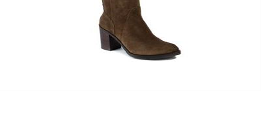 Bota feminina Lucca Lane Moss Grommet Rinah Suede Verde Tamanho 9 M