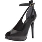 Sapatos plataforma femininos Guess Holie, pretos, tamanho 8 M