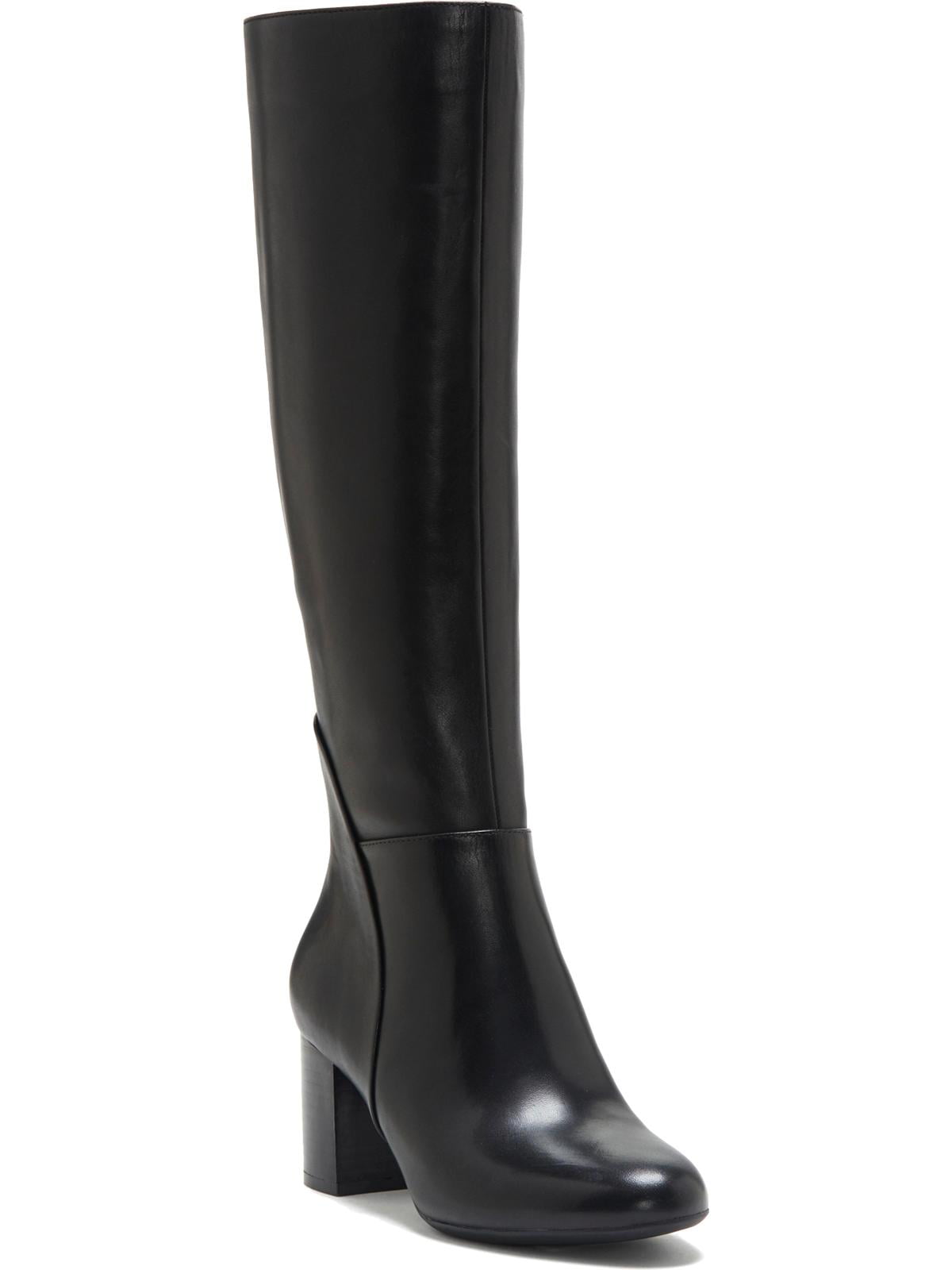 INC International Concepts Botas sociais femininas Radella Wide Calf, sapatos pretos, tamanho 9,5M-WC