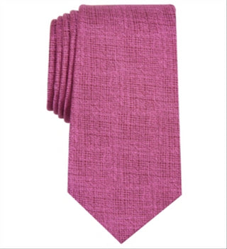 Alfani Men's Kelsey Satin Pocket Square Bow Tie Pink One Size