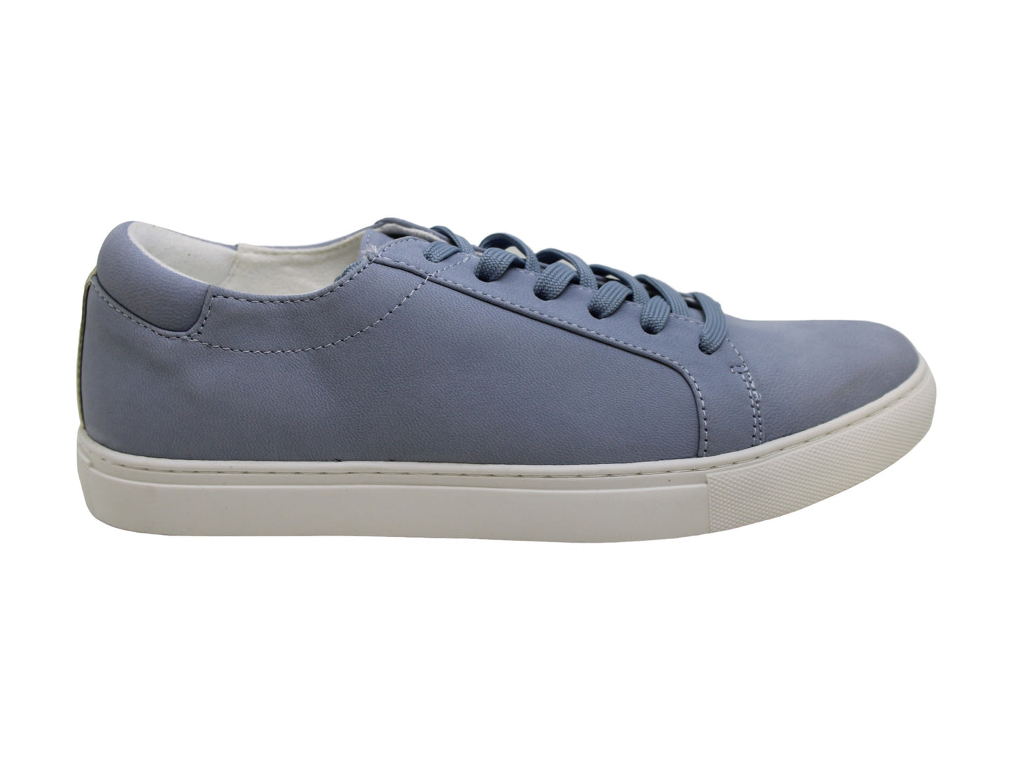 Tênis Kenneth Cole Kam Leather Cano Baixo com Cadarço, Azul, Tamanho 9 M