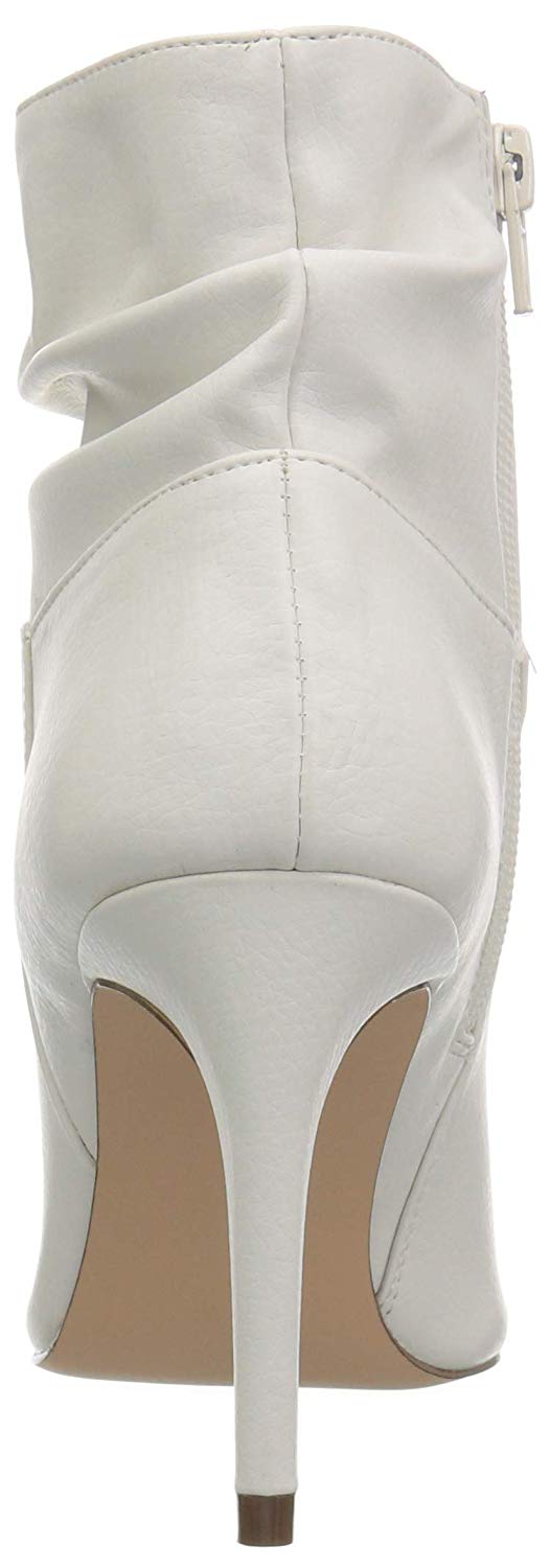 Botas casuais femininas XOXO Taniah, bota branca, tamanho 8,5