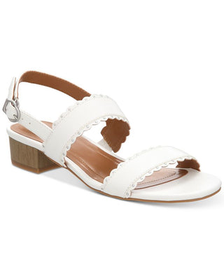 Sandálias femininas de salto bloco Martinee da Style &amp; Co, azuis, tamanho 9 M