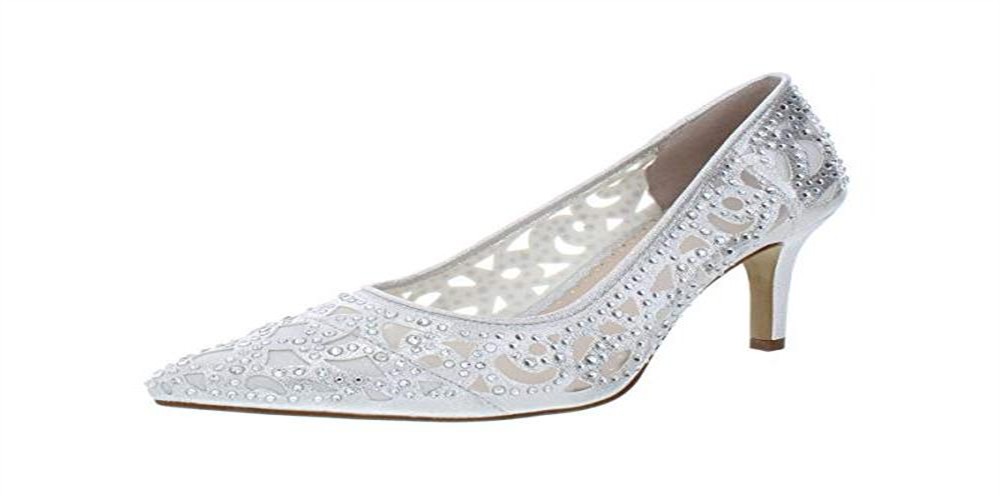 Charter Club Feminino Nattali Bico Fino Clássico Sapatos Cinza Tamanho 8 M