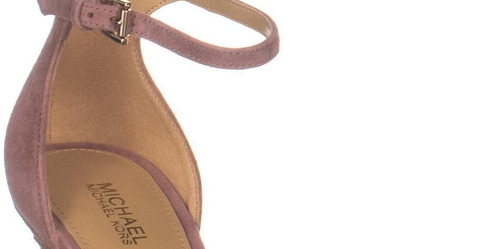 Michael Kors Scarpin Feminino de Couro com Bico Fino e Ocasião Especial Marrom Tamanho 6,5M