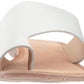 Chinelo feminino Gemmy Slide, branco, tamanho 6 M, da Chinese Laundry