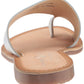 Chinelo feminino Gemmy Slide, branco, tamanho 6 M, da Chinese Laundry
