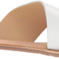 Chinelo feminino Gemmy Slide, branco, tamanho 6 M, da Chinese Laundry