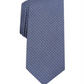 Gravata de pescoço social masculina Alfani Nolan Silk Blend azul tamanho único
