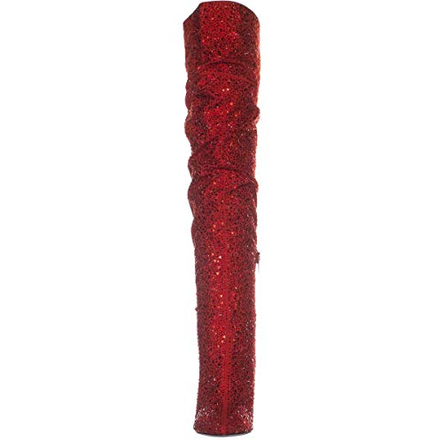 Jessica Simpson Feminino Luxella Tecido Bico Fino Acima do Joelho Vermelho Tamanho 6M