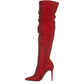 Jessica Simpson Feminino Luxella Tecido Bico Fino Acima do Joelho Vermelho Tamanho 6M
