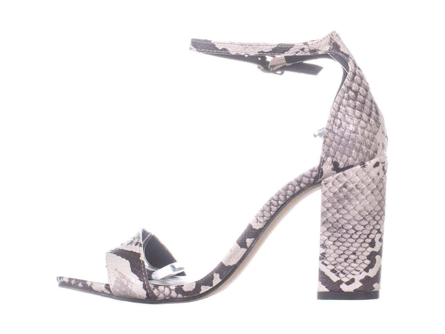 Madden Girl Scarpin Feminino Clássico com Tira no Tornozelo Preto/Branco Tamanho 7,5