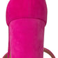 Sandálias femininas Steve Madden Carrson com tira no tornozelo, rosa, tamanho 9,5 M