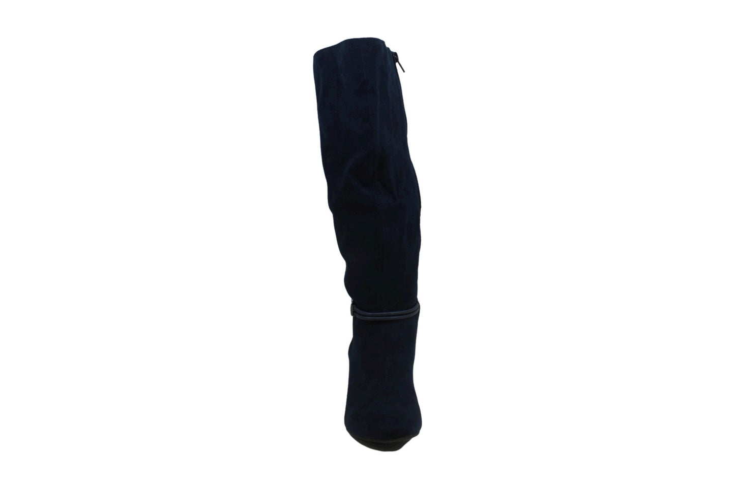 Karen Scott Botas Femininas Hollee Wide Calf Azul Tamanho 6M