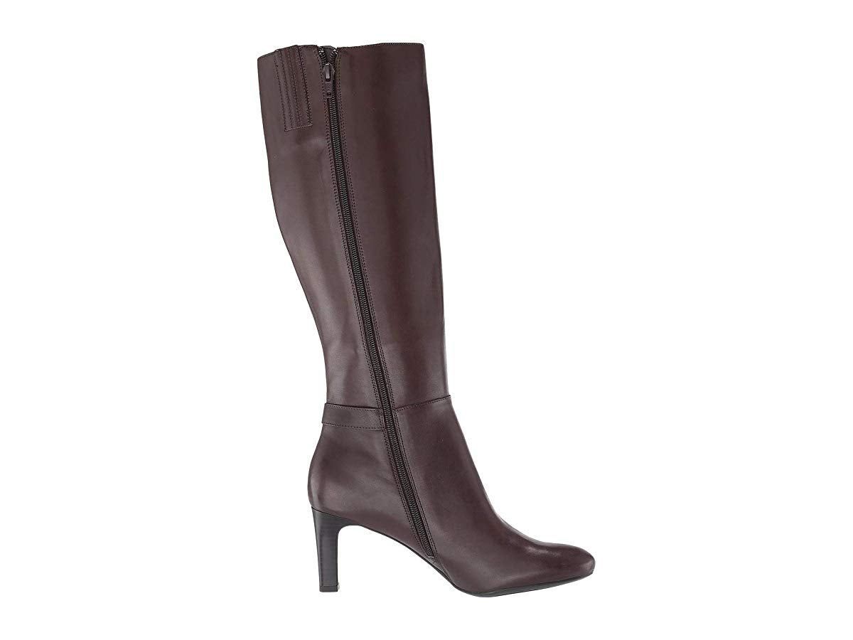Botas sociais femininas Ralph Lauren Eastwell marrom tamanho -5 B