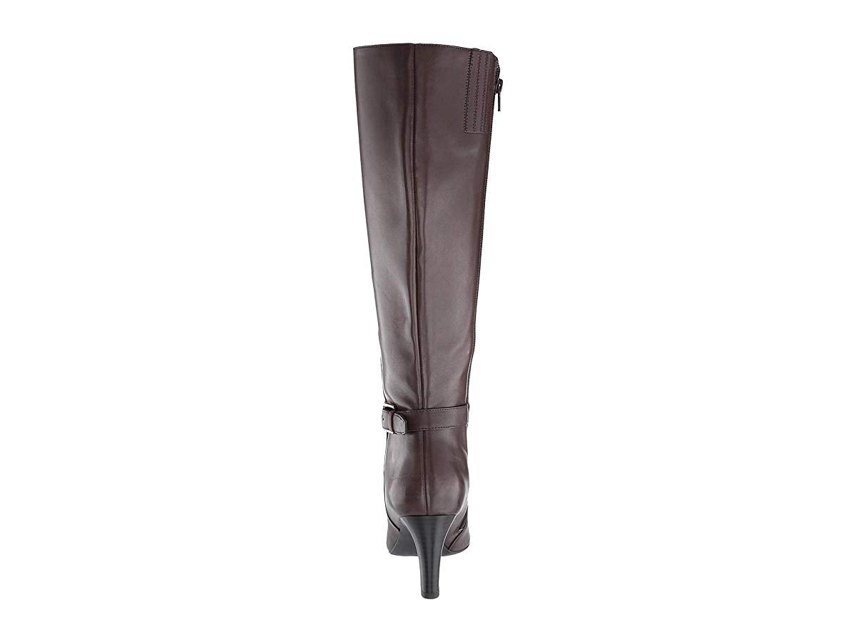 Botas sociais femininas Ralph Lauren Eastwell marrom tamanho -5 B