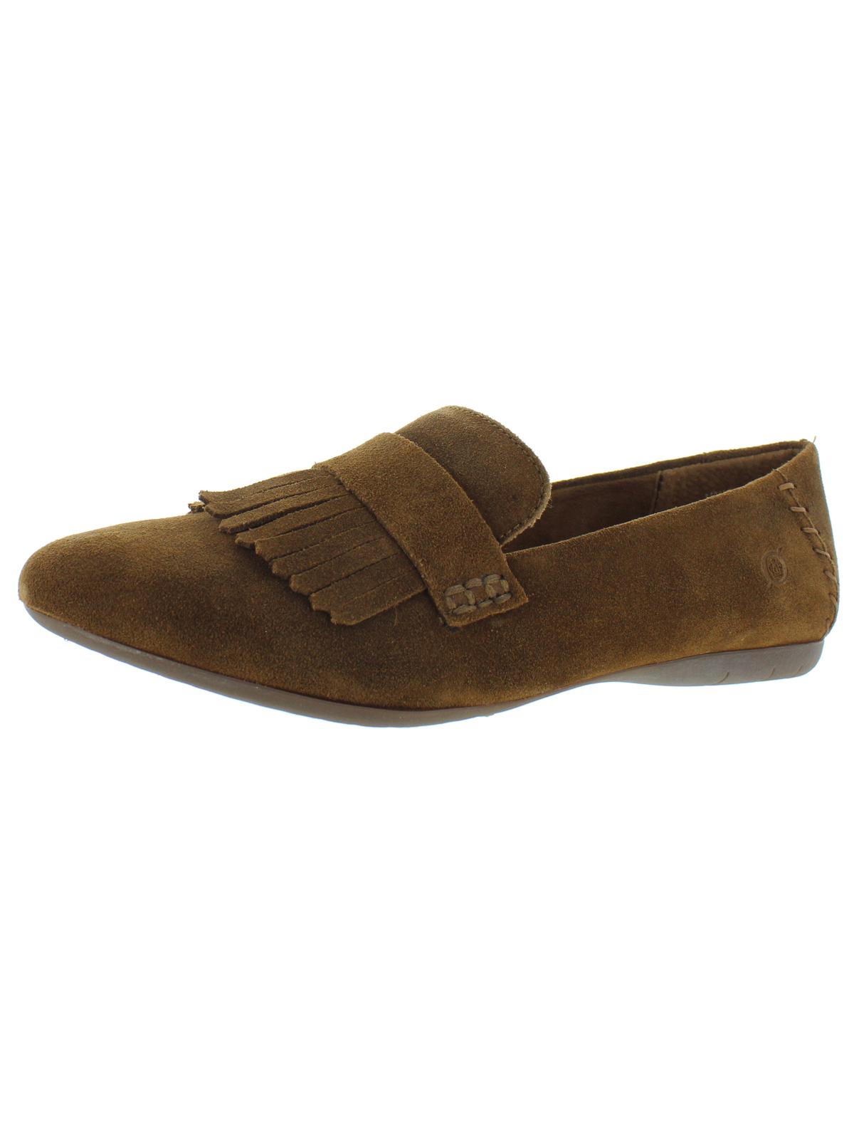 Mocassim de camurça Mcgee da Born Women's, marrom, tamanho 6 M