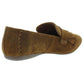 Mocassim de camurça Mcgee da Born Women's, marrom, tamanho 6 M