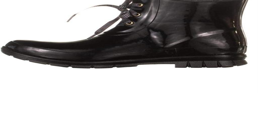 Botas de chuva Charter Club Traynor pretas tamanho 10 M