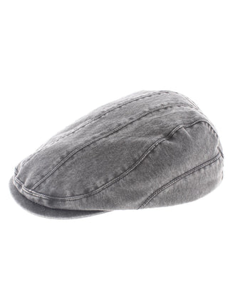 Levi's Men's Canvas Fleece Lined Newsboy Cap Black One Size